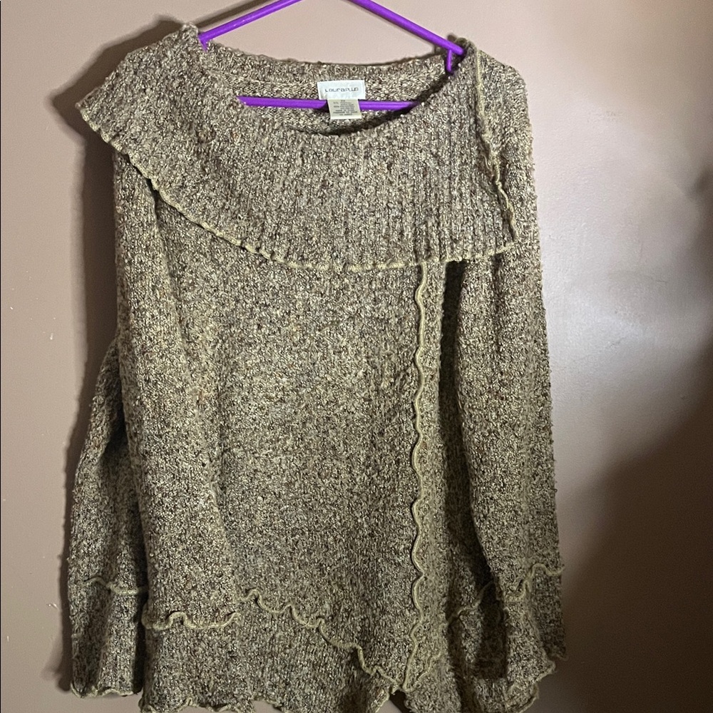 😄Plus size 90’s sweater bell sleeves soft texture
